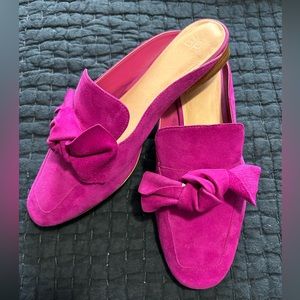 BP Maddy-Lea Fuchsia Mules size 9